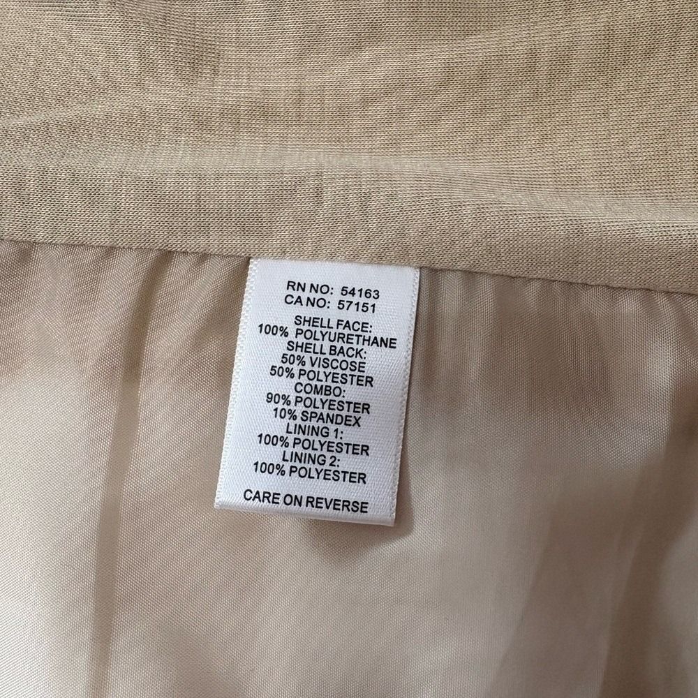 Marc New York Women's Metallic and Cream Leather Jacket - Picture 8 of 8